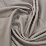 Warm Taupe Linen Fabric