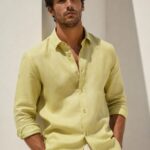 Riviera Linen Shirt – Lemon Sorbet